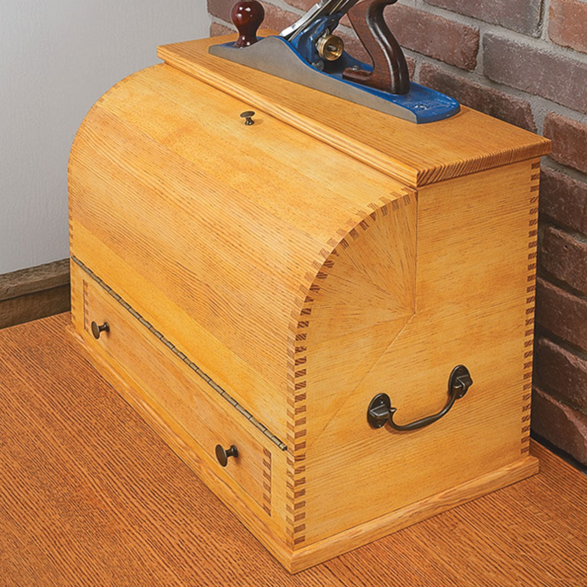 Woodsmith Curved-Lid Tool Chest Plan