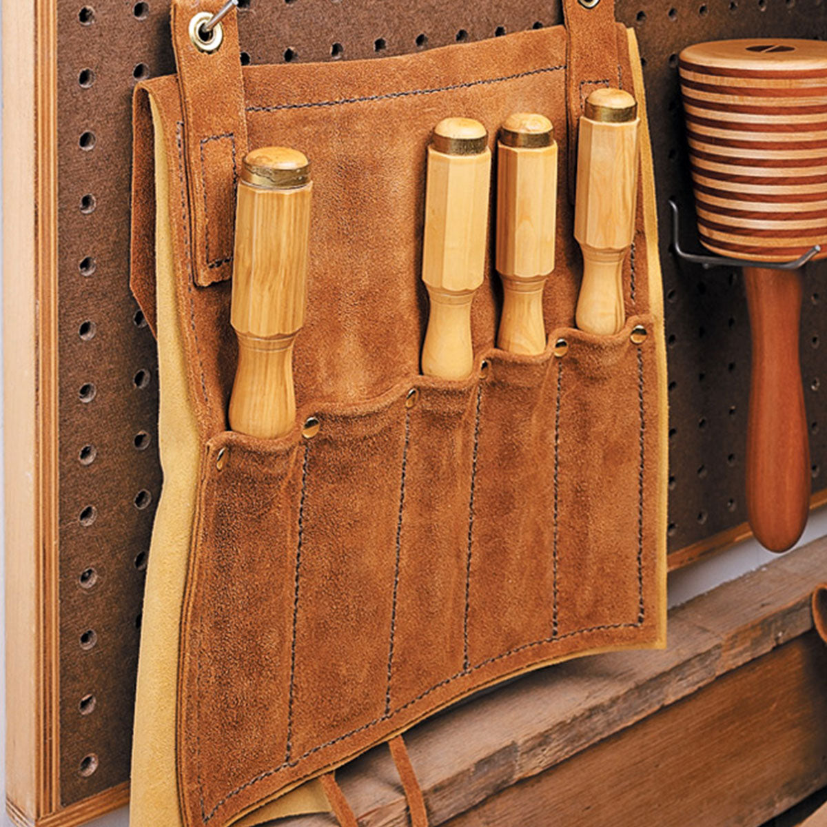 Woodsmith Leather Tool Holder Plan