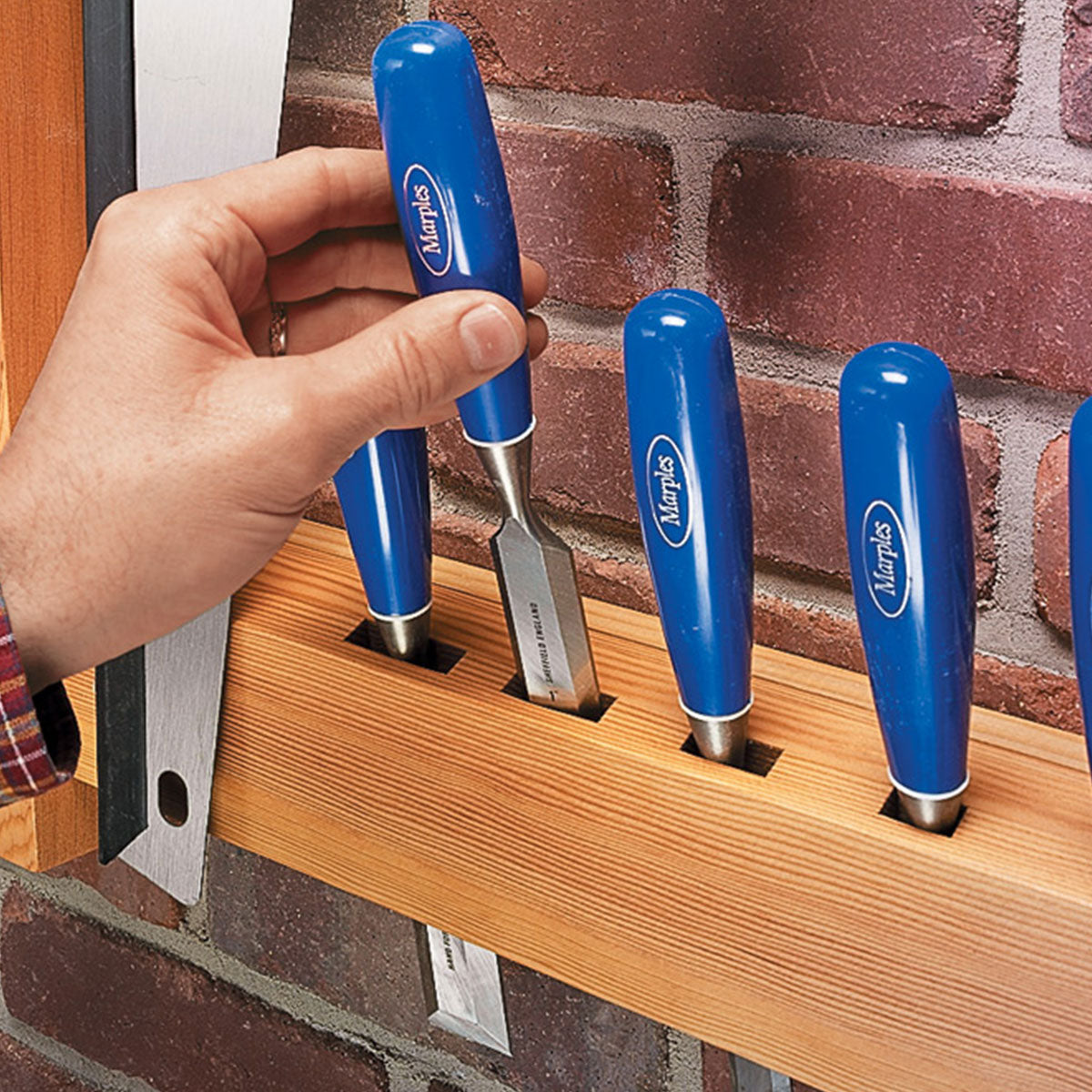 Woodsmith Wall-Mounted Tool Rack Plan