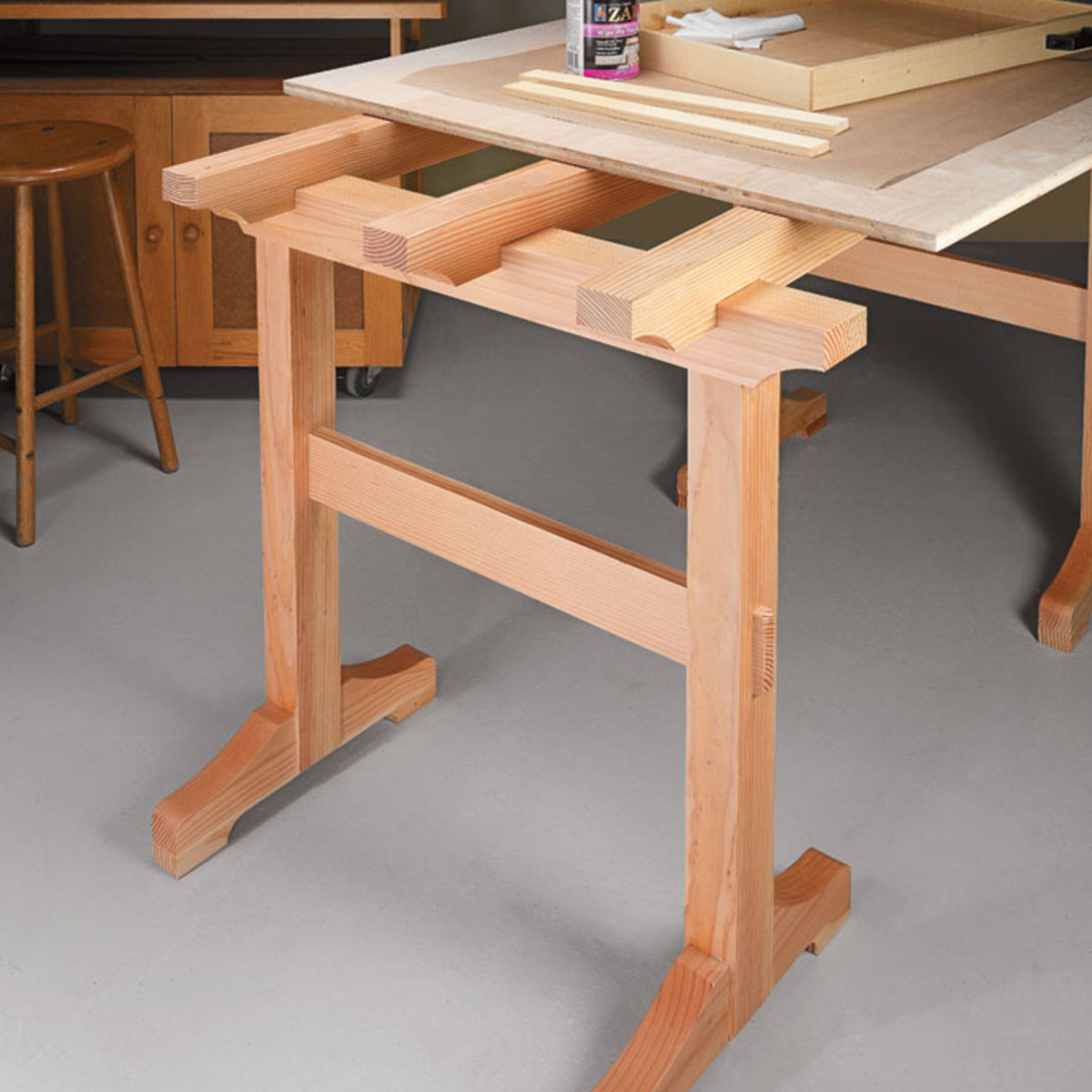 Woodsmith Trestle Sawhorses Plan