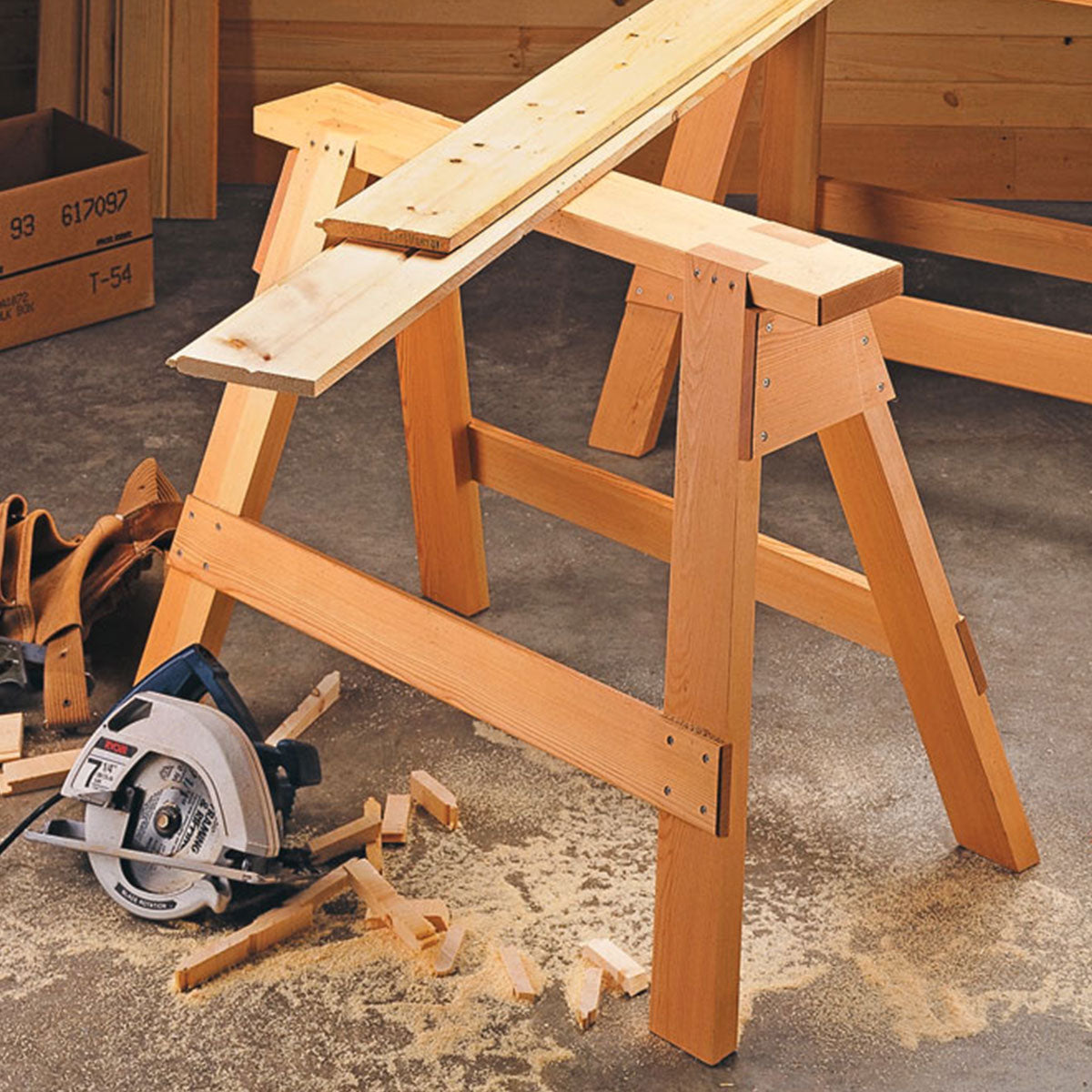 Woodsmith Classic Sawhorses Plan