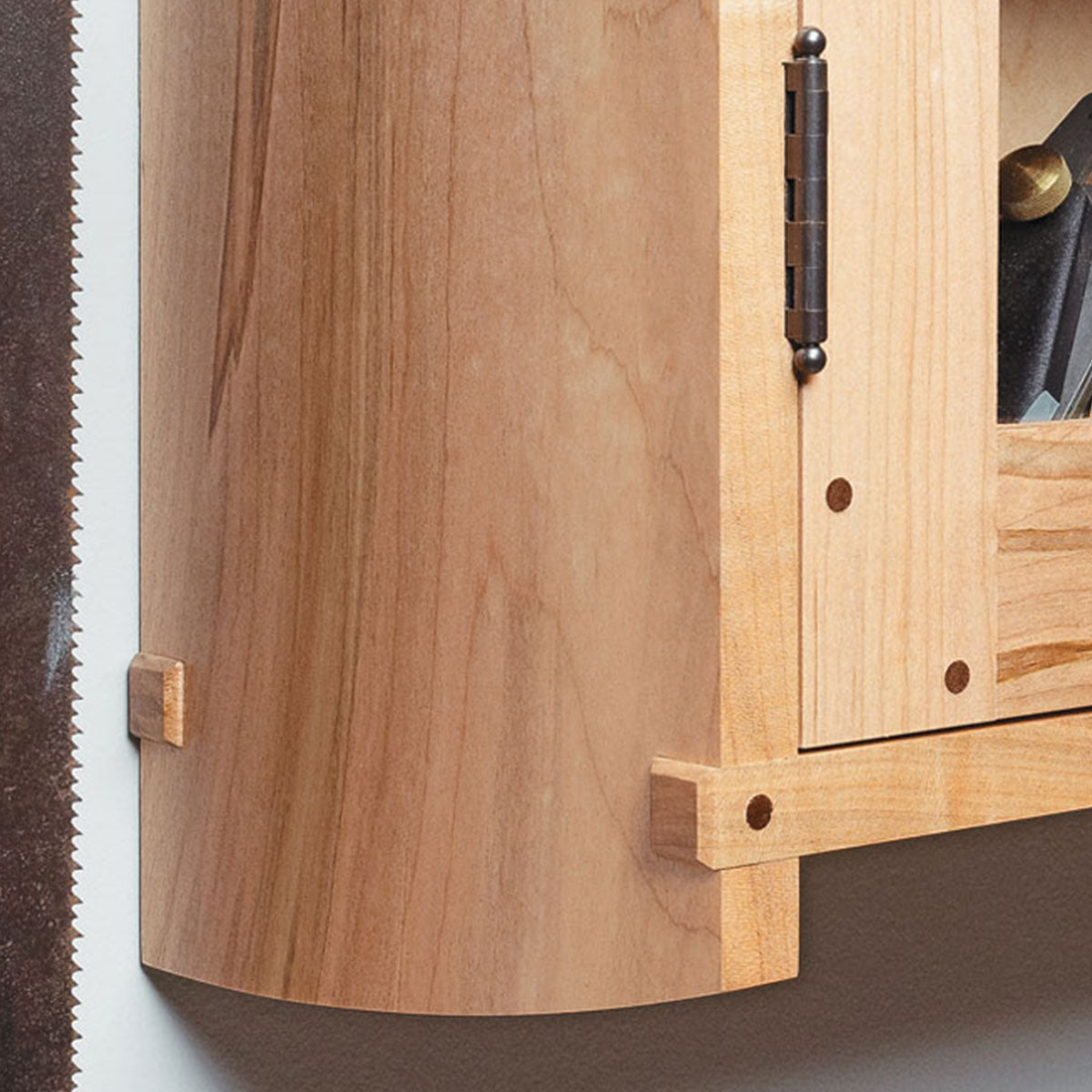 Woodsmith Wall-Mounted Tool Cabinet Standard Plan & Premium Shop Drawings