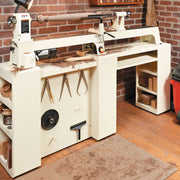 Woodsmith Compact Lathe Station Standard Plan & Premium Shop Drawings
