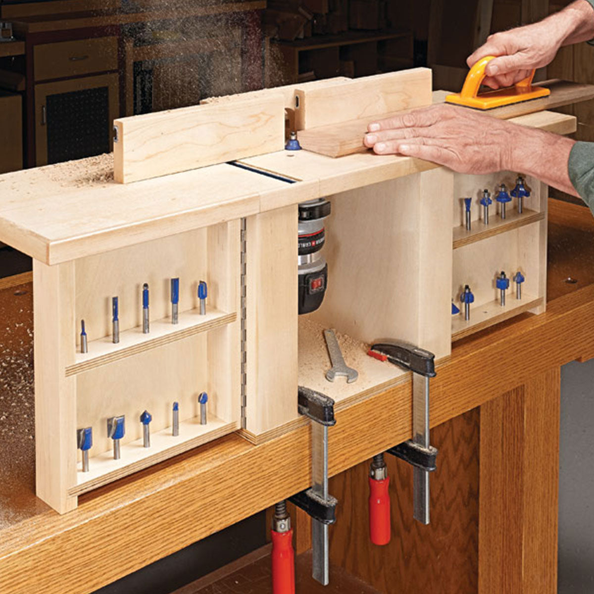 Woodsmith Compact Router Table Standard Plan & Premium Shop Drawings