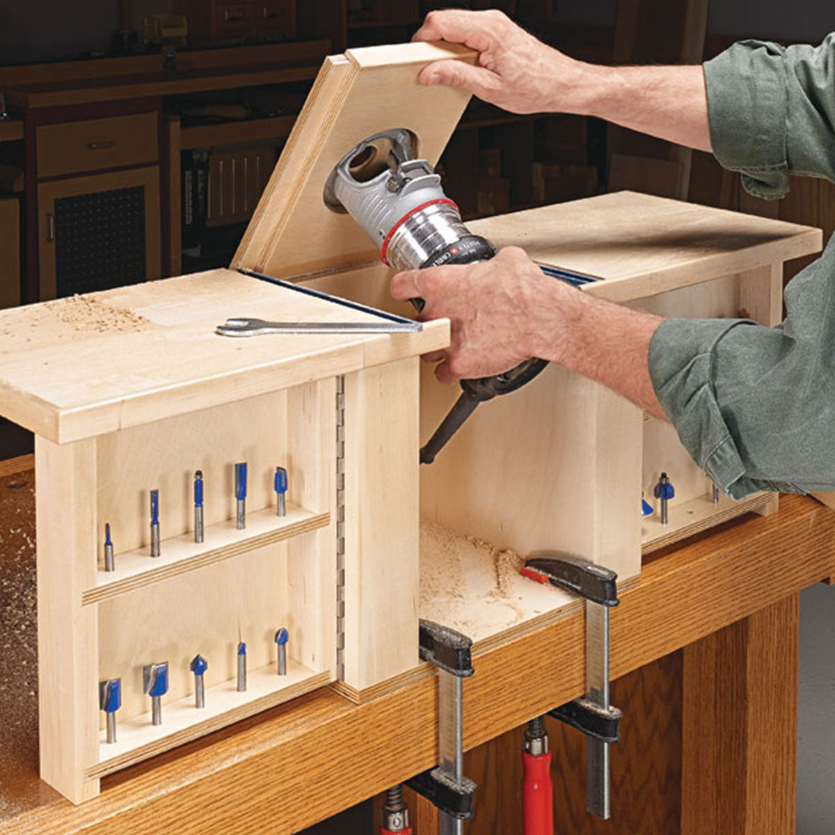 Woodsmith Compact Router Table Standard Plan & Premium Shop Drawings