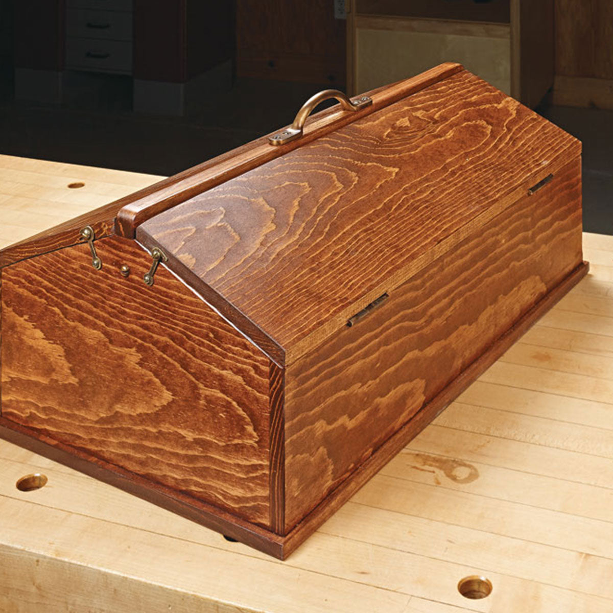 Woodsmith Antique Toolbox Standard Plan & Premium Shop Drawings