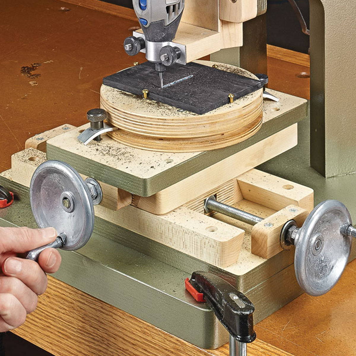 Woodsmith Rotary Milling Machine Standard Plan & Premium Shop Drawings