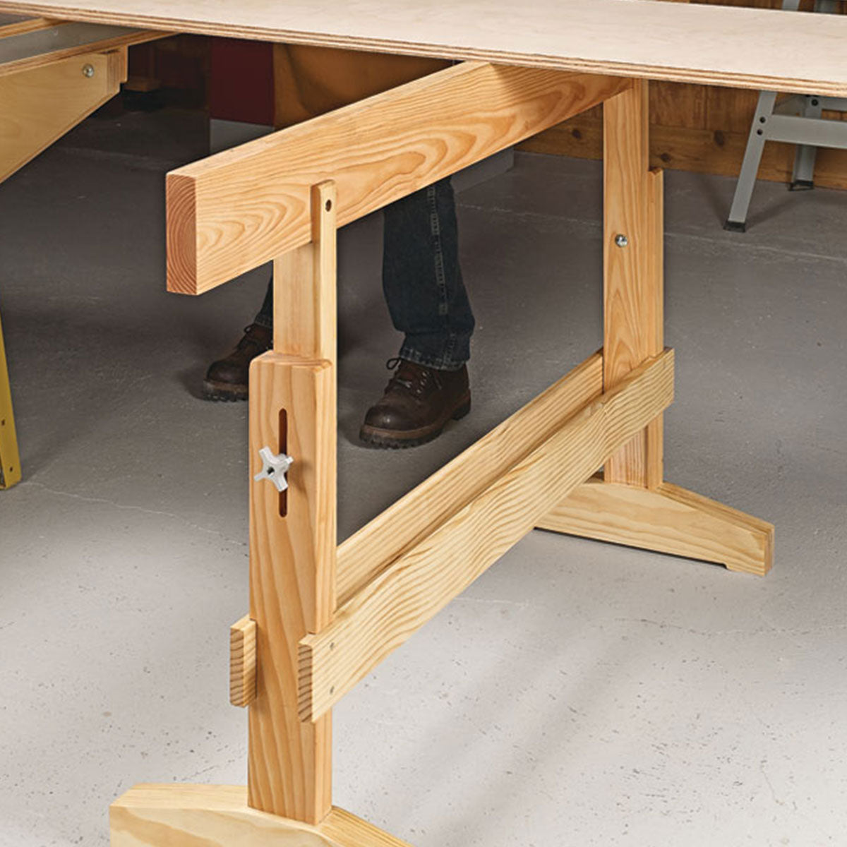 Woodsmith Sliding Saw Table Standard Plan & Premium Shop Drawings