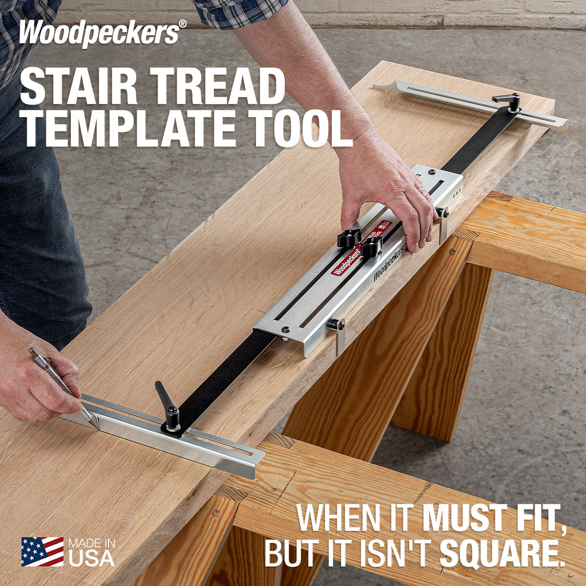 Stair Tread Template Tool