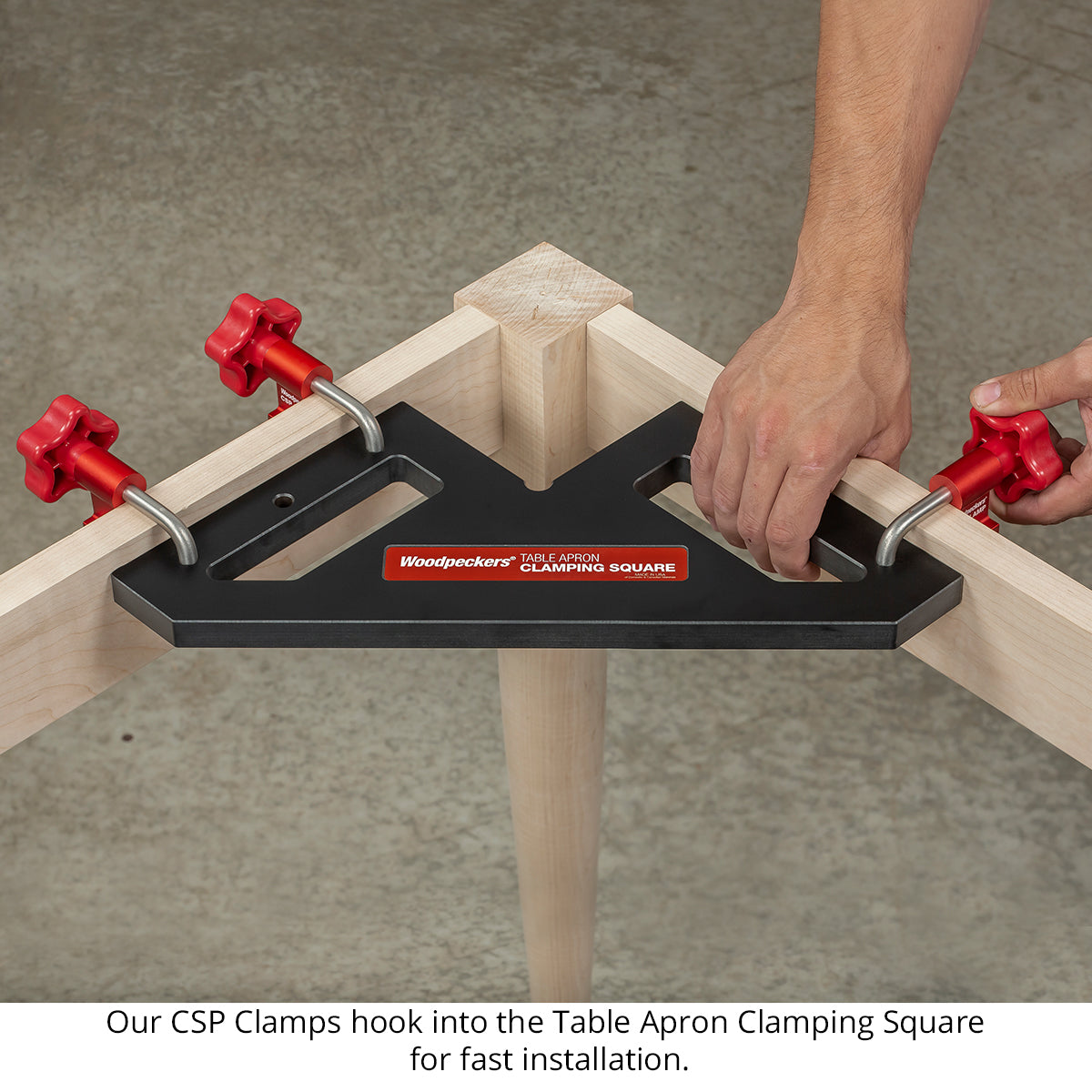 Table Apron Clamping Square - Master Set - Closeout