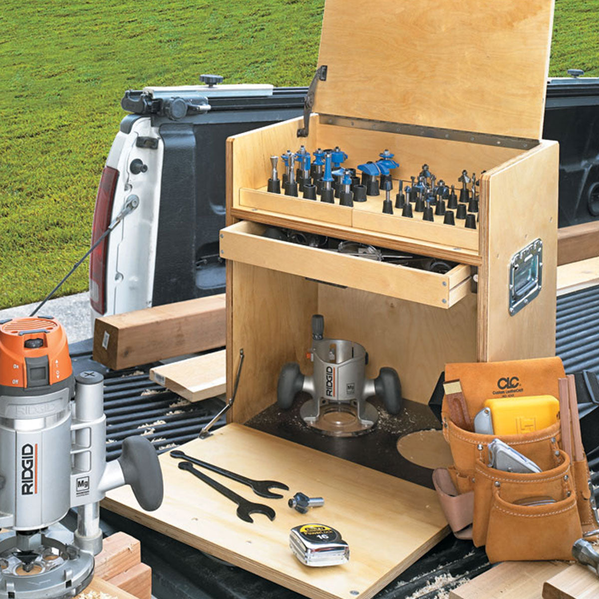 Woodsmith Router Job Box Plan