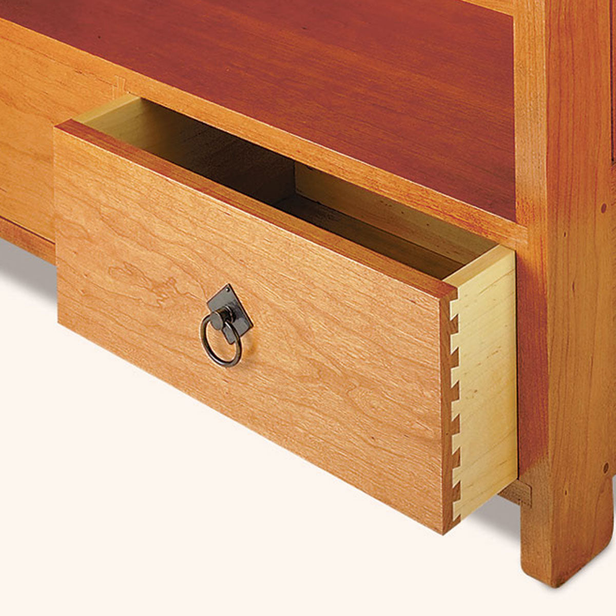 Woodsmith Two-Drawer Bookcase Plan