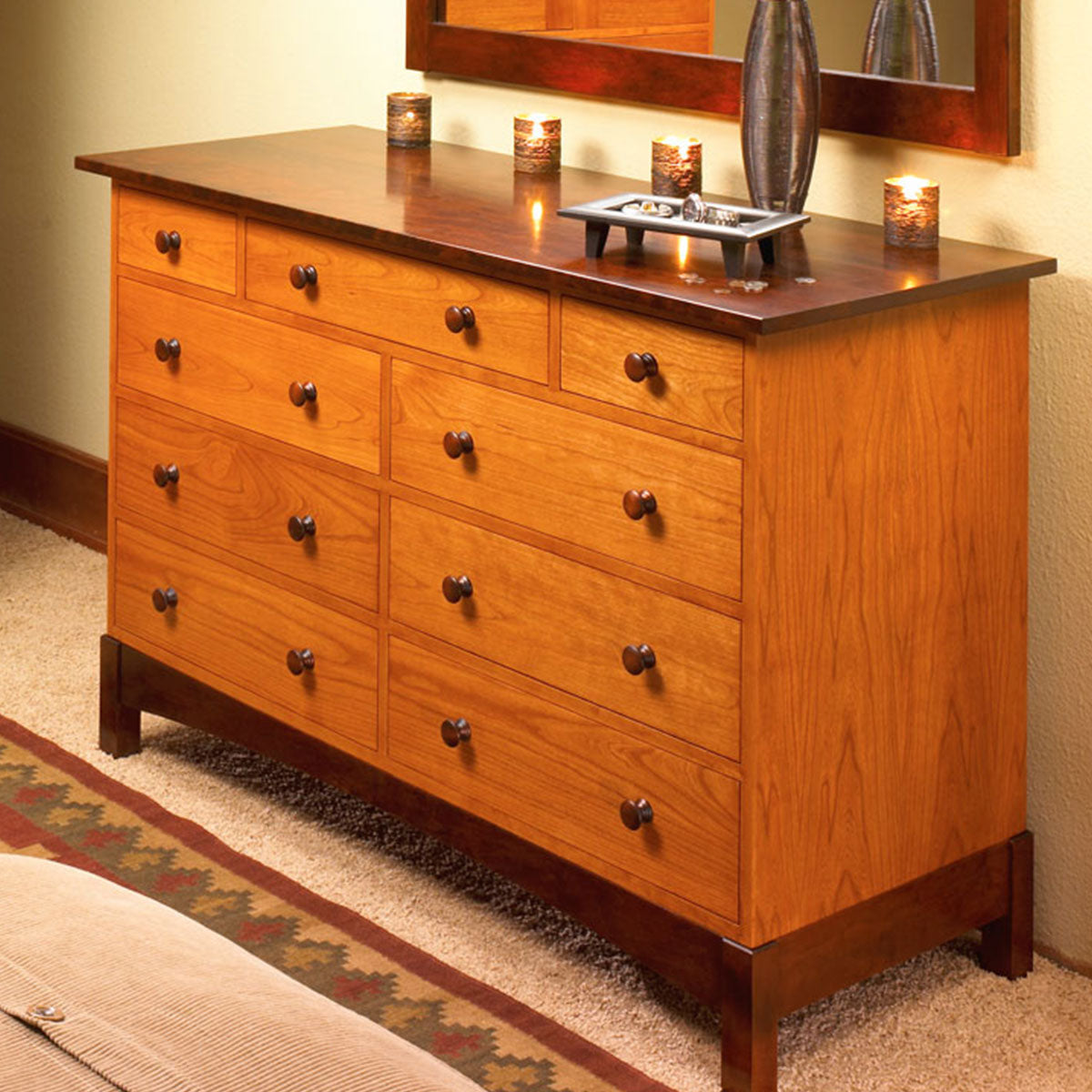 Woodsmith Nine-Drawer Dresser Plan