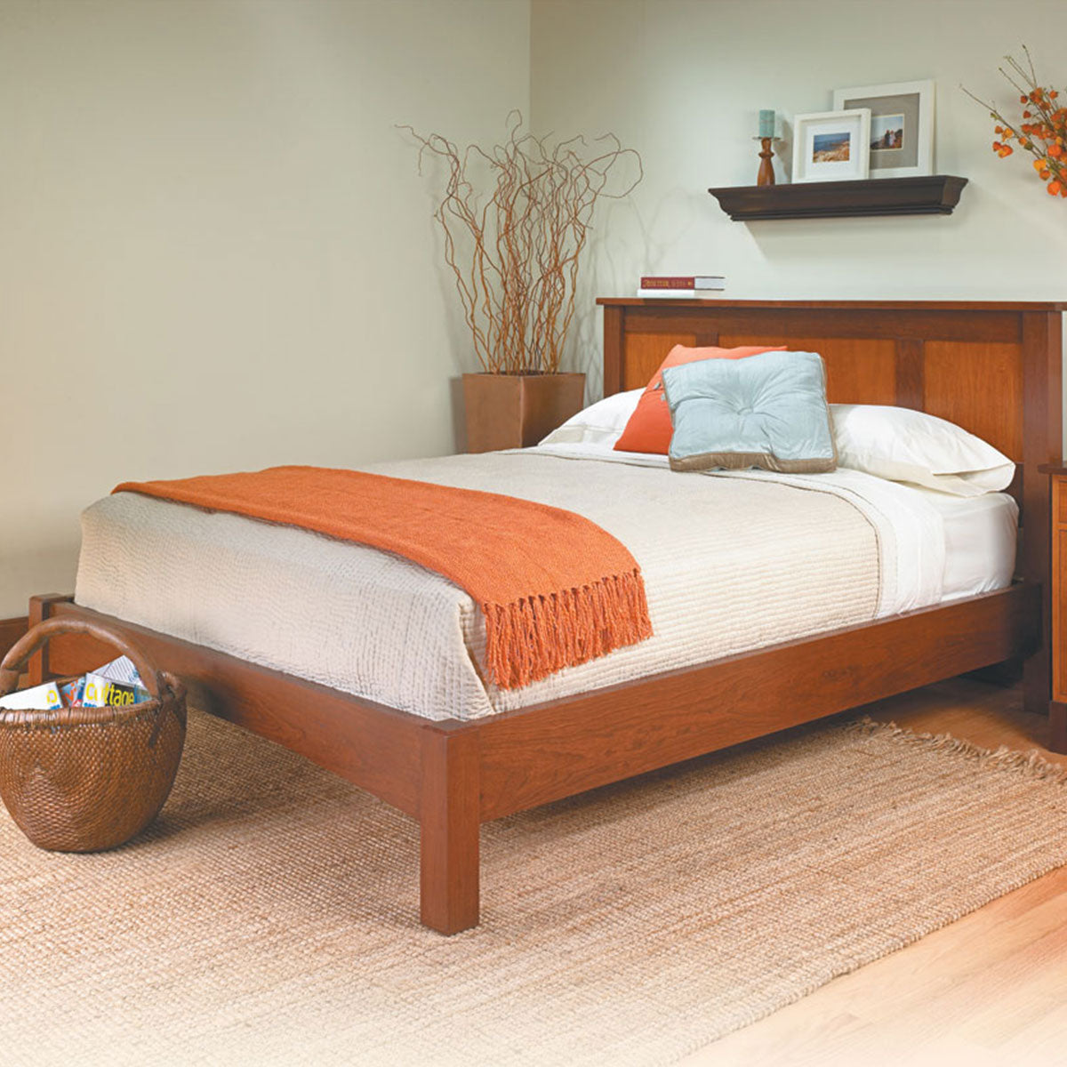 Woodsmith Platform Bed Standard Plan & Premium Shop Drawings