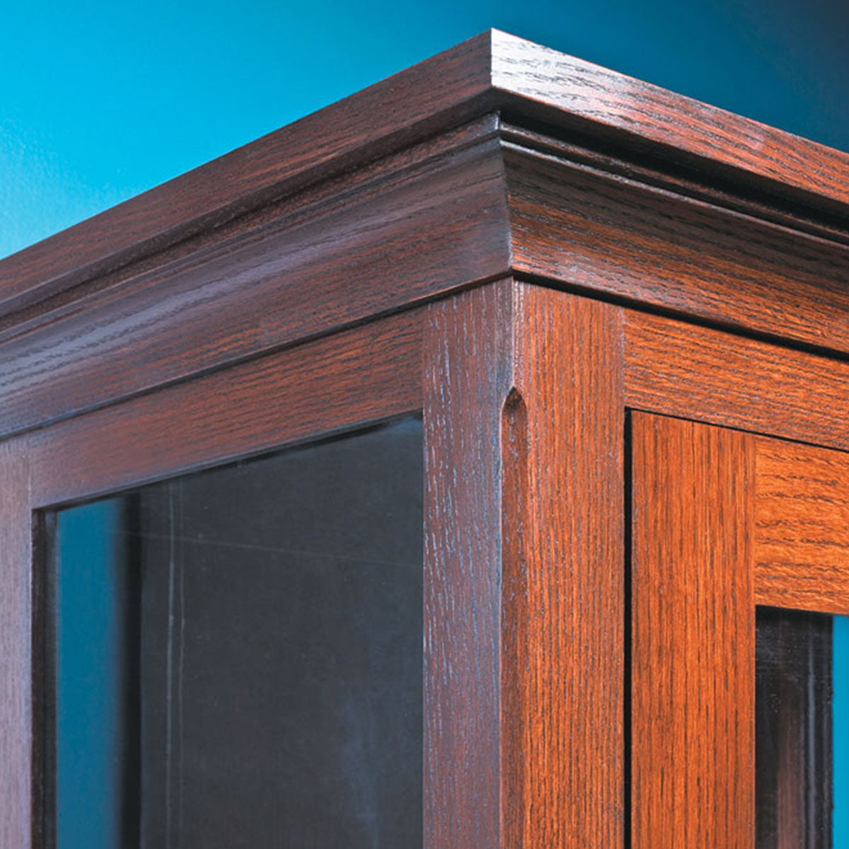 Woodsmith Glass-Panel Display Cabinet Plan