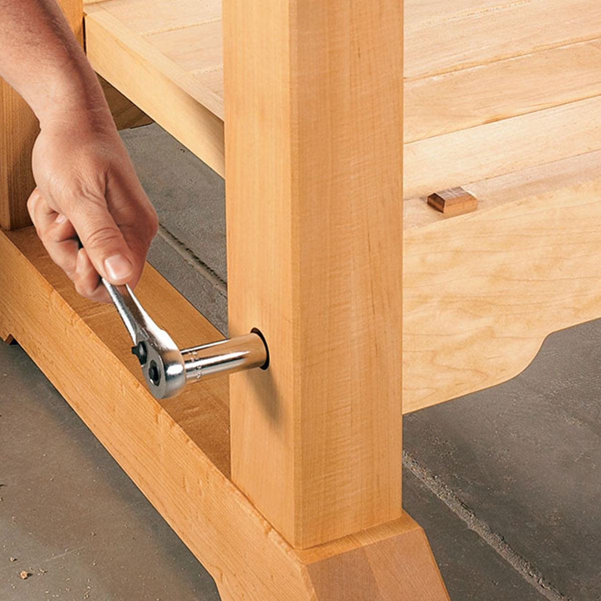Woodsmith Traditional Workbench Standard Plan & Premium Shop Drawings