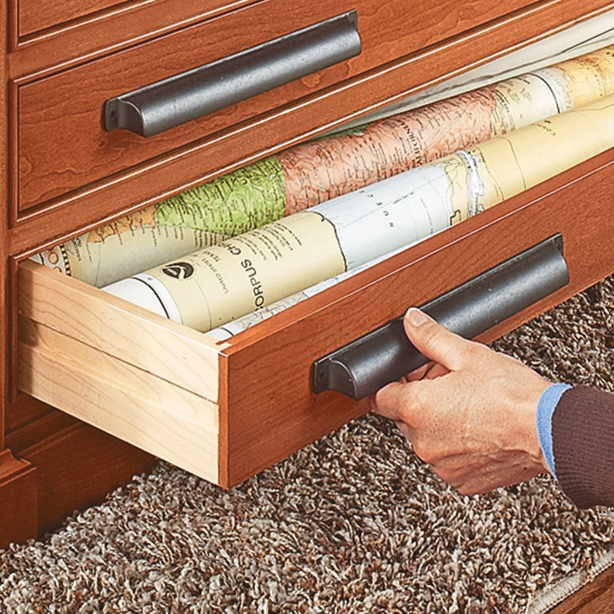 Woodsmith Three-Drawer Coffee Table Plan