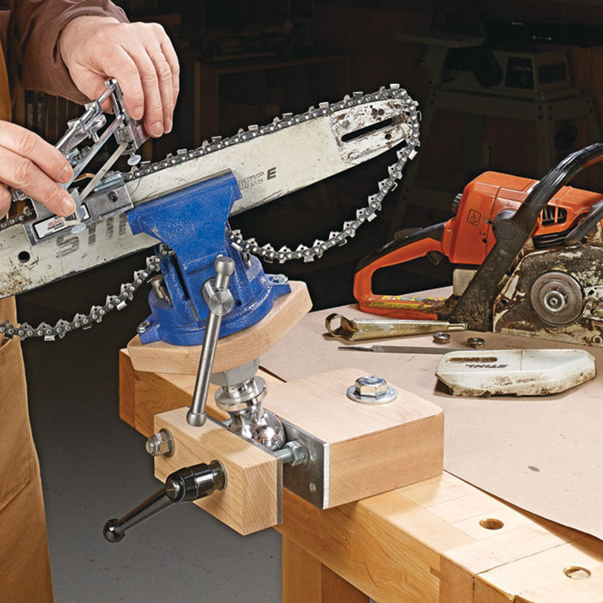 Woodsmith Swivel Vise Plan