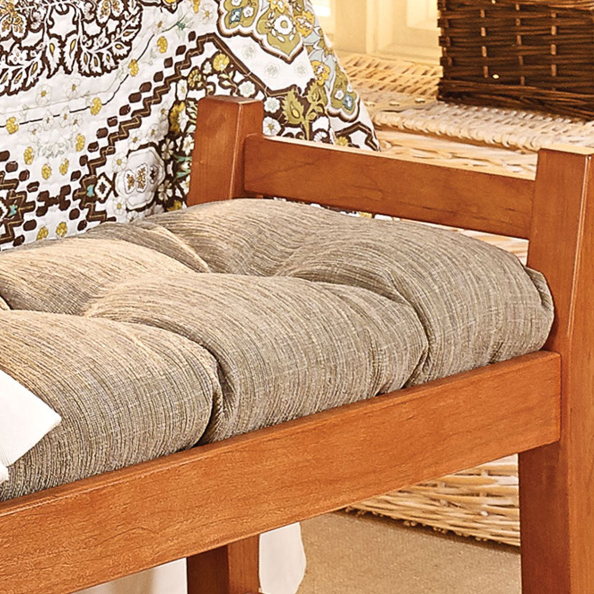 Woodsmith Footboard Bench Standard Plan & Premium Shop Drawings