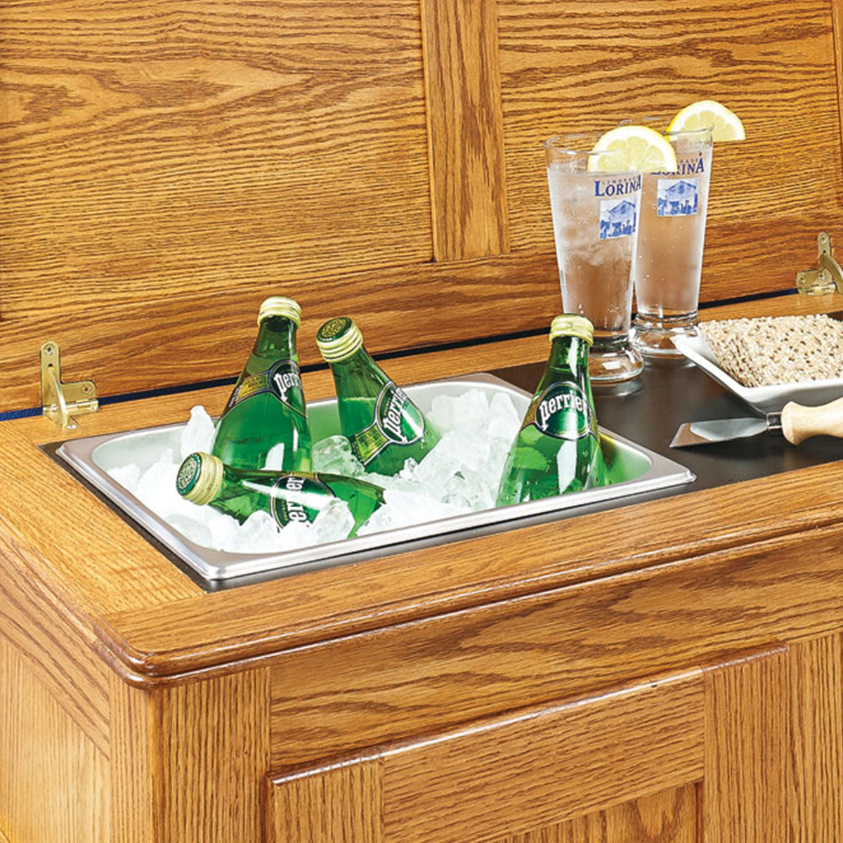 Woodsmith Icebox Wine Cabinet Standard Plan & Premium Shop Drawings