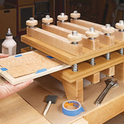 Woodsmith Heavy-Duty Veneer Press Standard Plan & Premium Shop Drawings