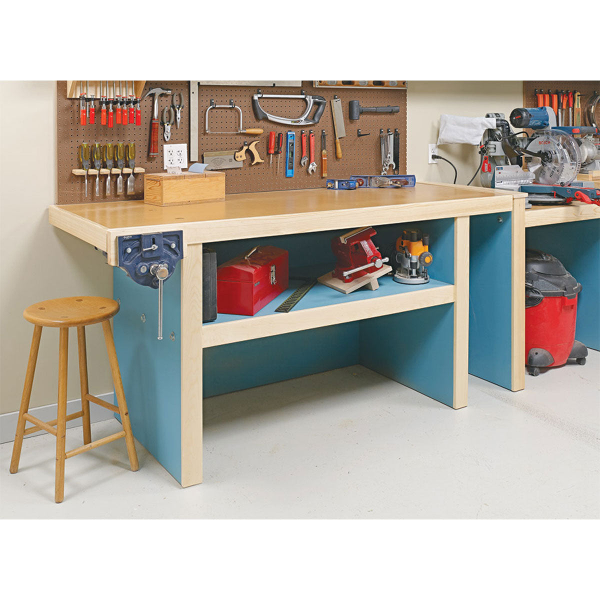 Woodsmith All-New One-Wall Workshop Standard Plan & Premium Shop Drawings