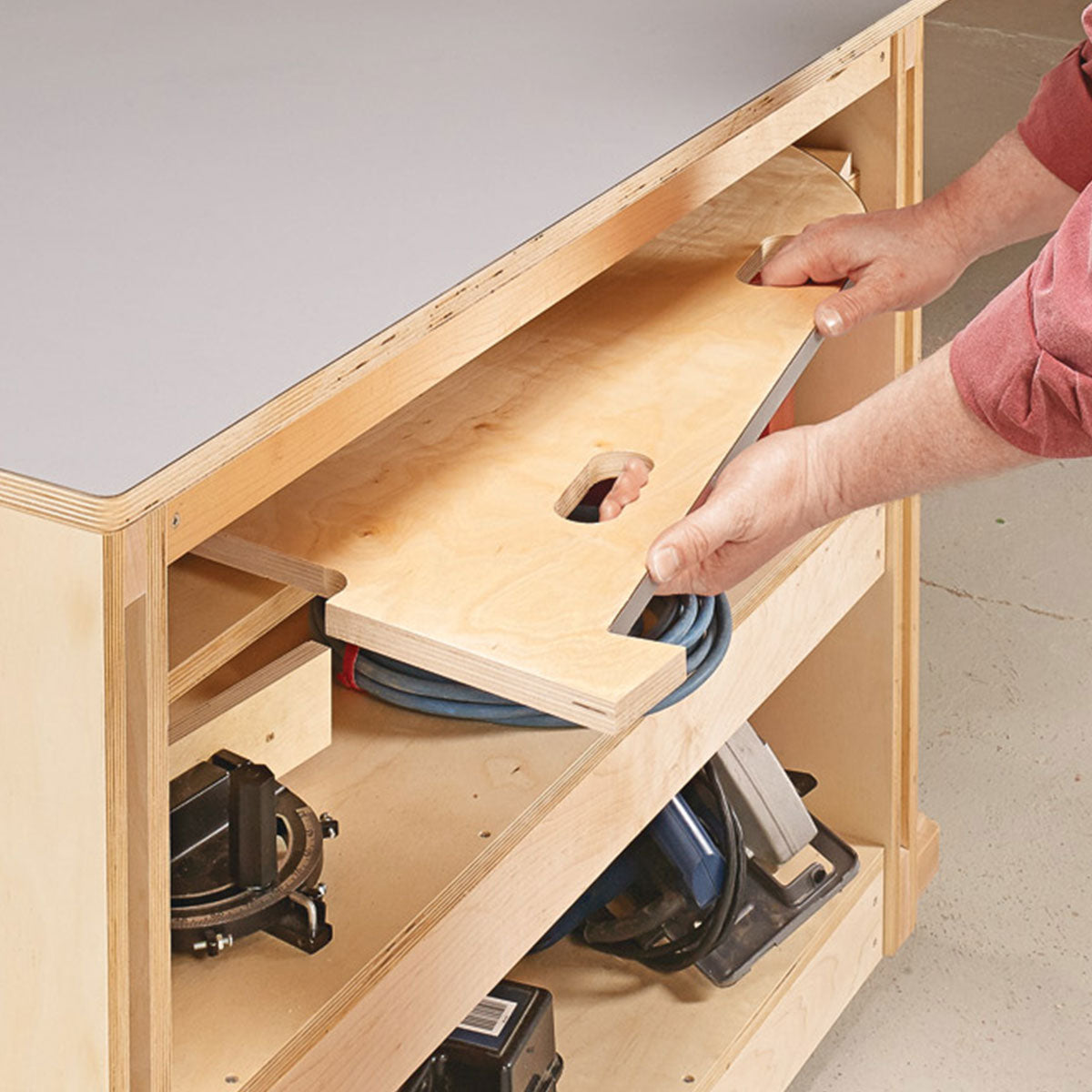 Woodsmith Ultimate Outfeed Table Standard Plan & Premium Shop Drawings