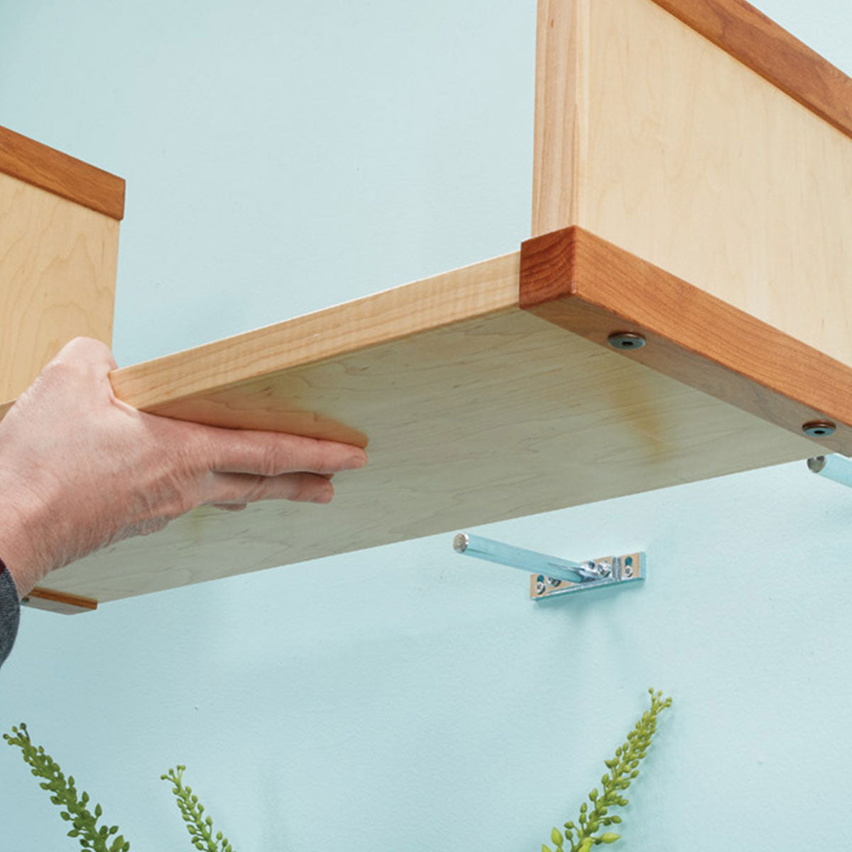 Woodsmith Floating Wall Shelves Standard Plan & Premium Shop Drawings