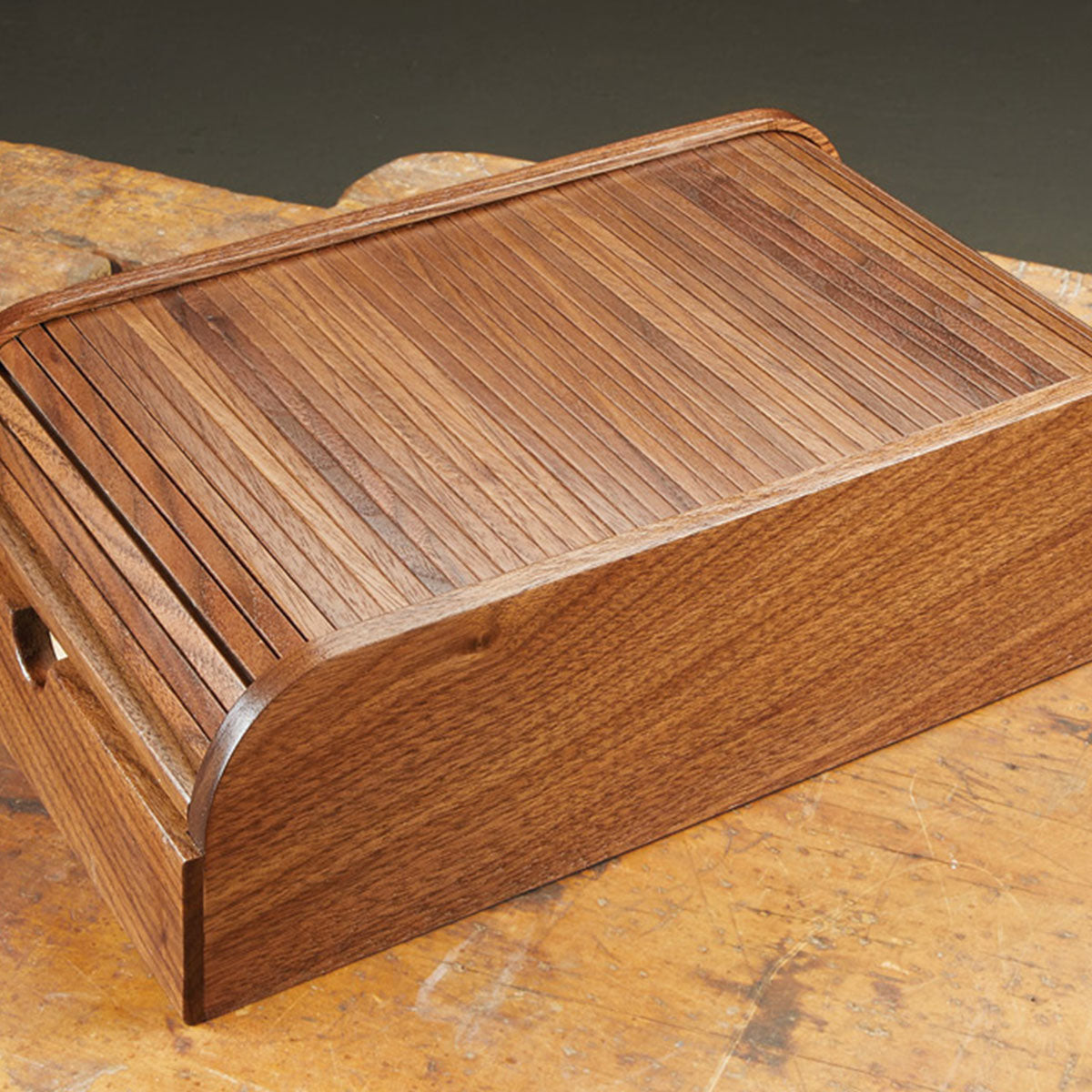 Woodsmith Roll-Top Chisel Case Standard Plan & Premium Shop Drawings