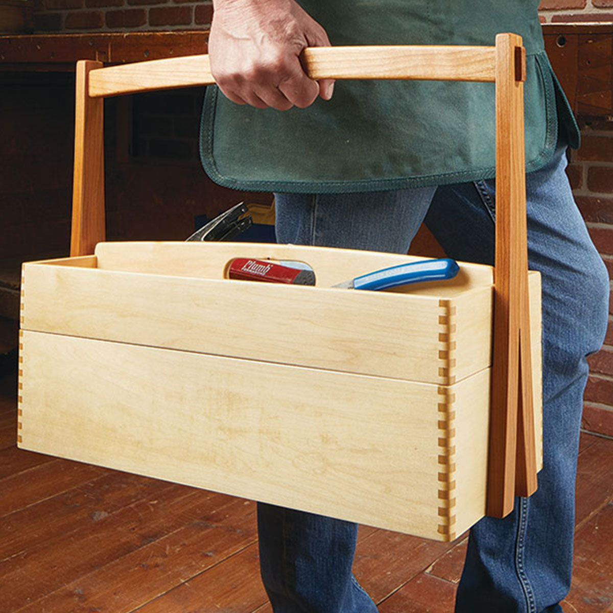 Woodsmith Stackable Tool Tote Standard Plan & Premium Shop Drawings