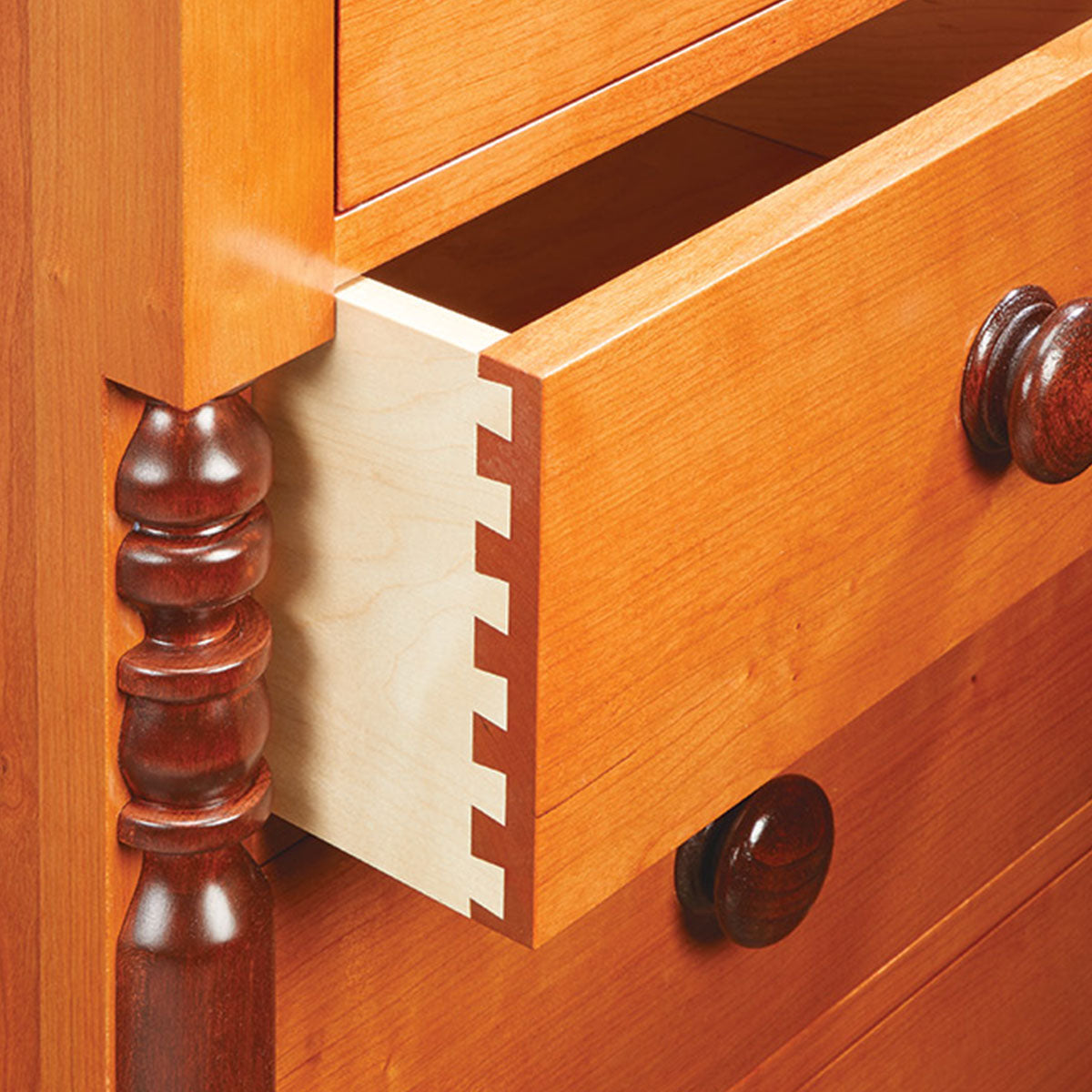 Woodsmith Empire Chest-Of-Drawers Standard Plan & Premium Shop Drawings