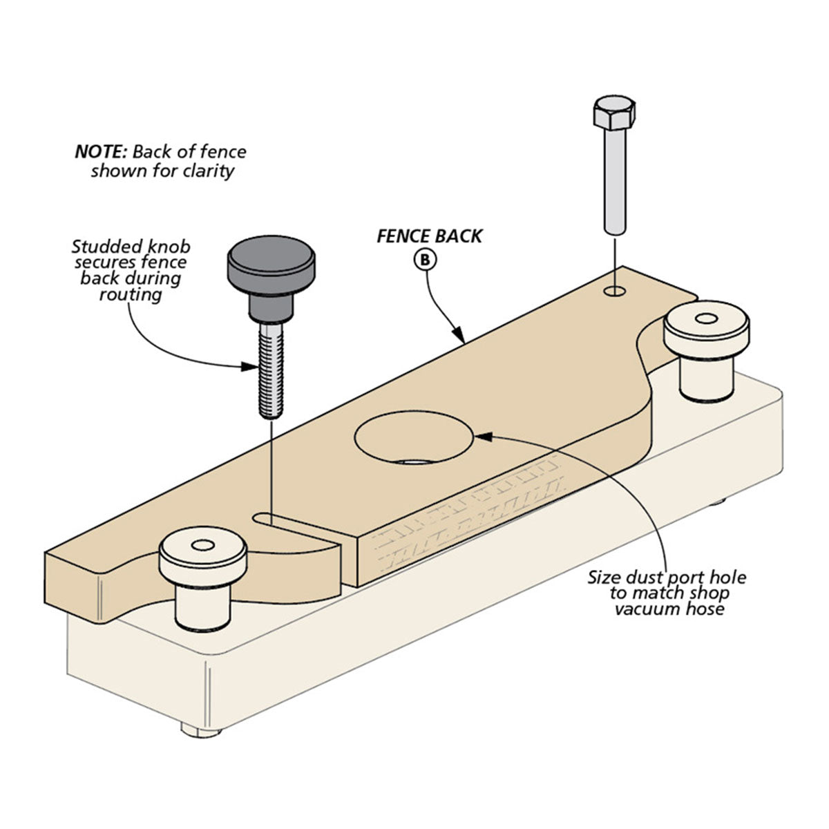 Woodsmith Micro-Adjust Router Fence Plan