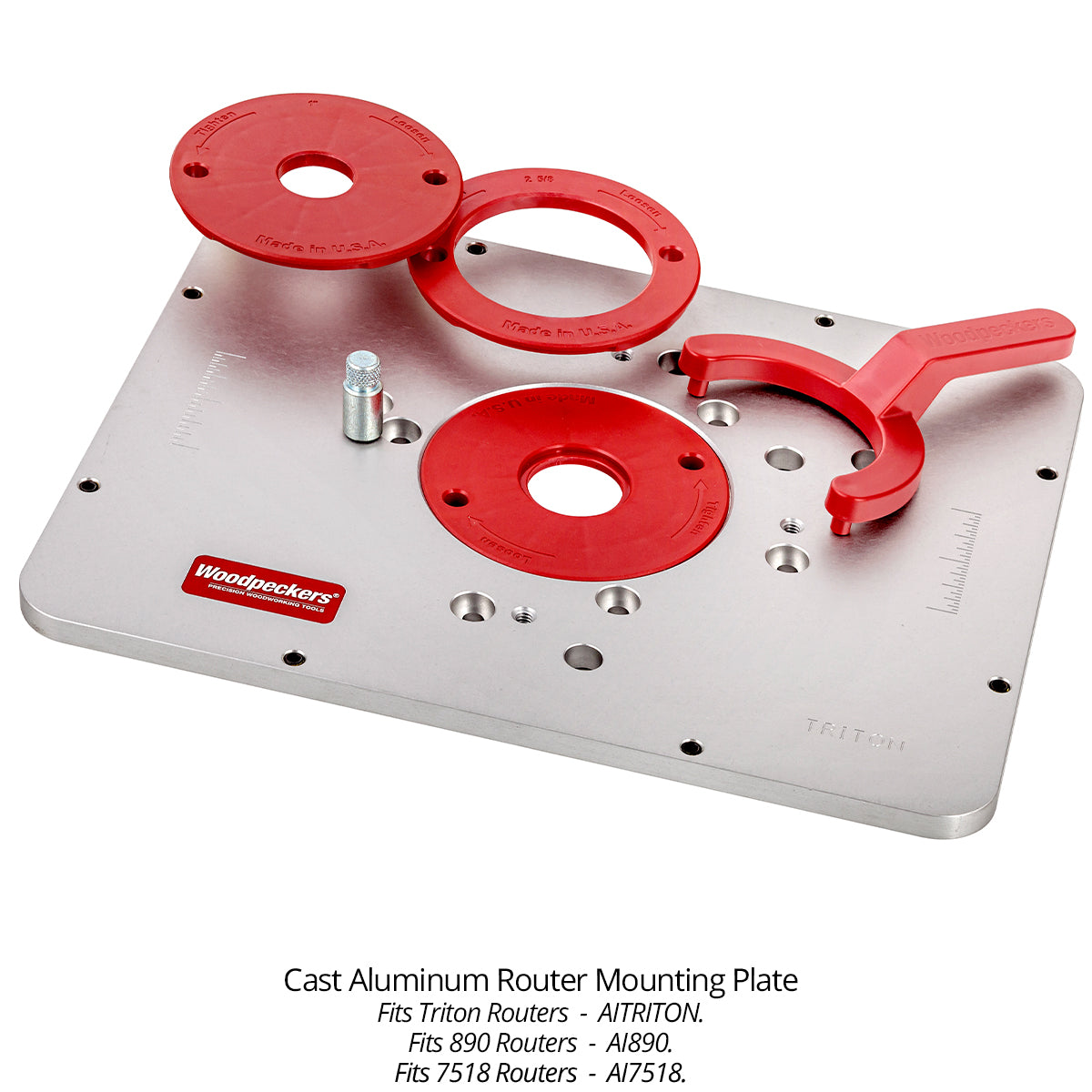 Cast Aluminum Router Mounting Plate - Closeout