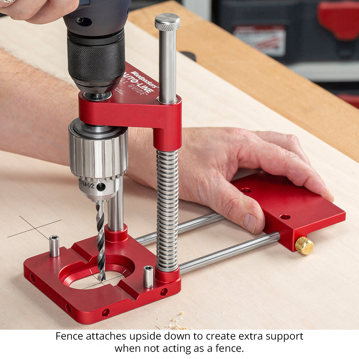 Auto-Line Drill Guide