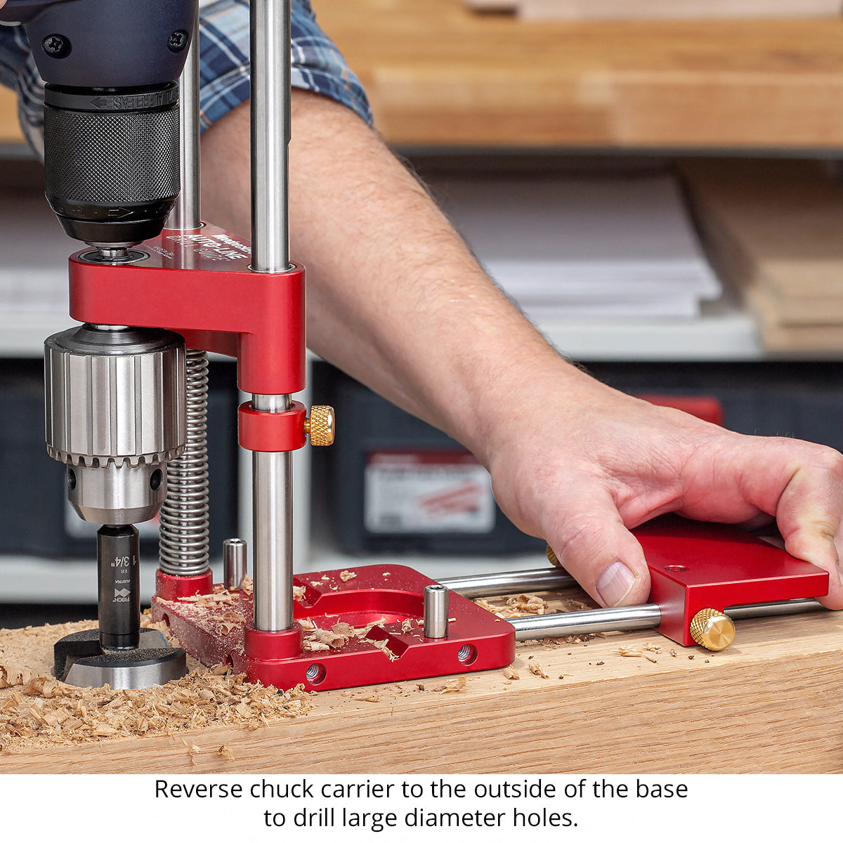 Auto-Line Drill Guide