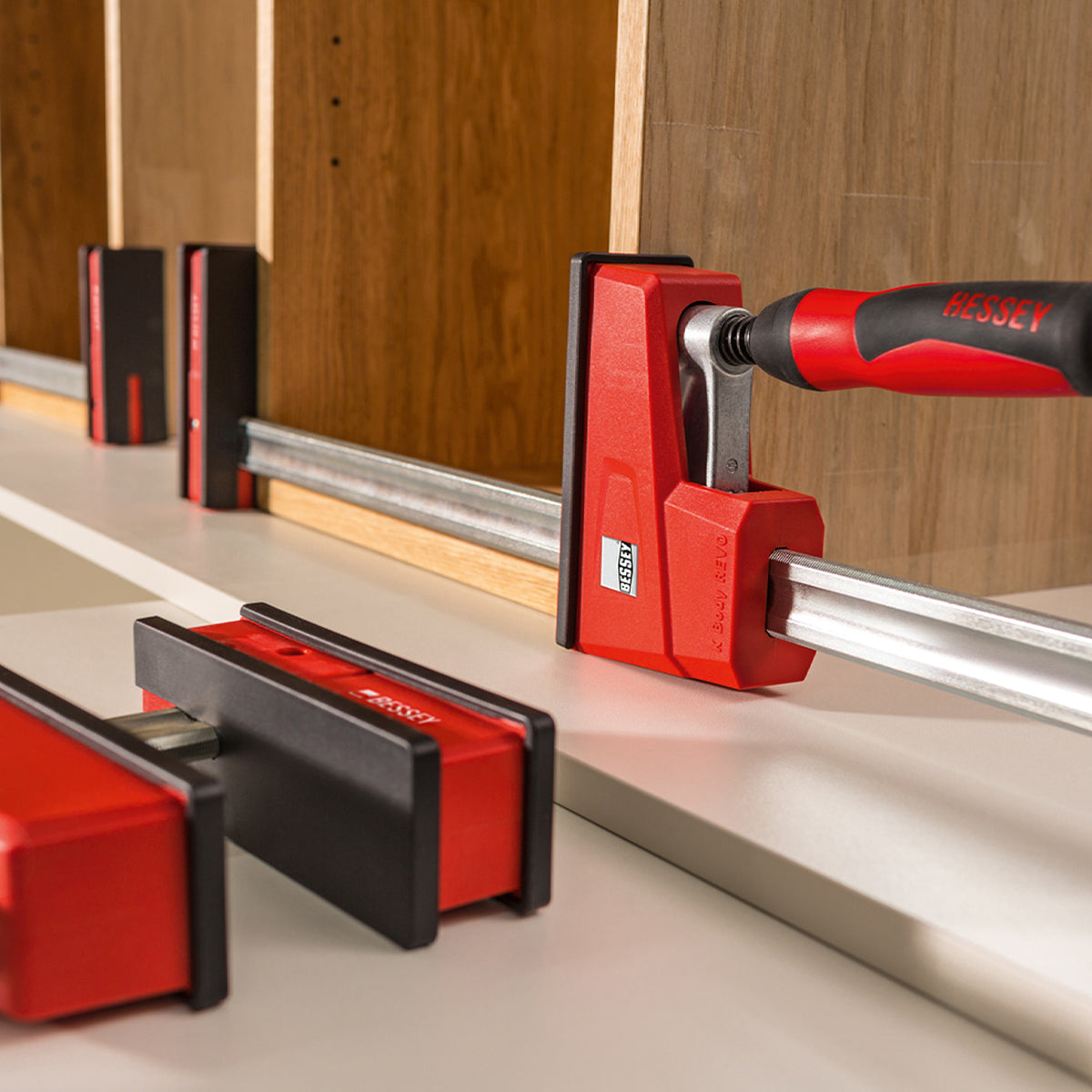 Bessey K Body REVOlution Parallel Clamps Open Box