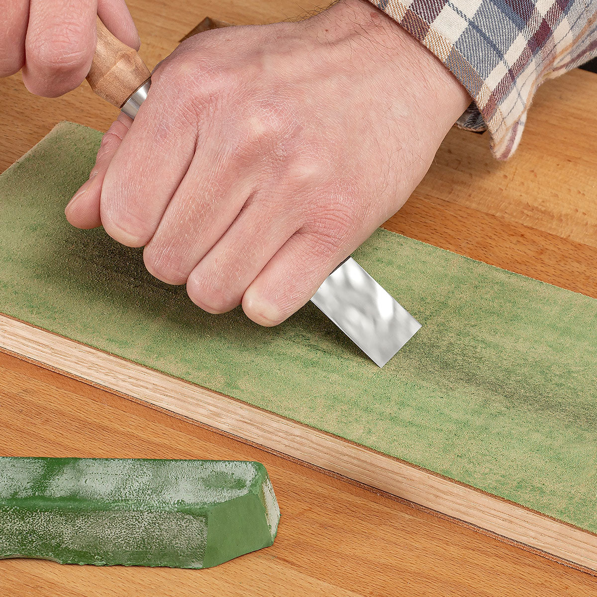 Blue Spruce Toolworks Double-Sided Leather Paddle Strop