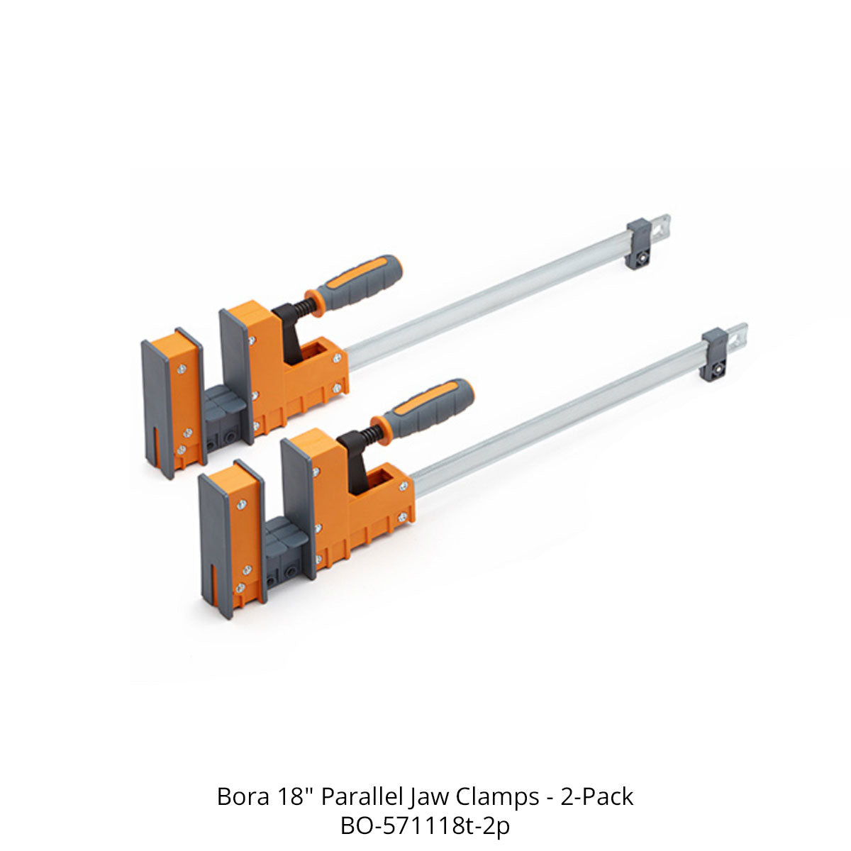 Bora Parallel Jaw Clamps – 2-Packs Open Box