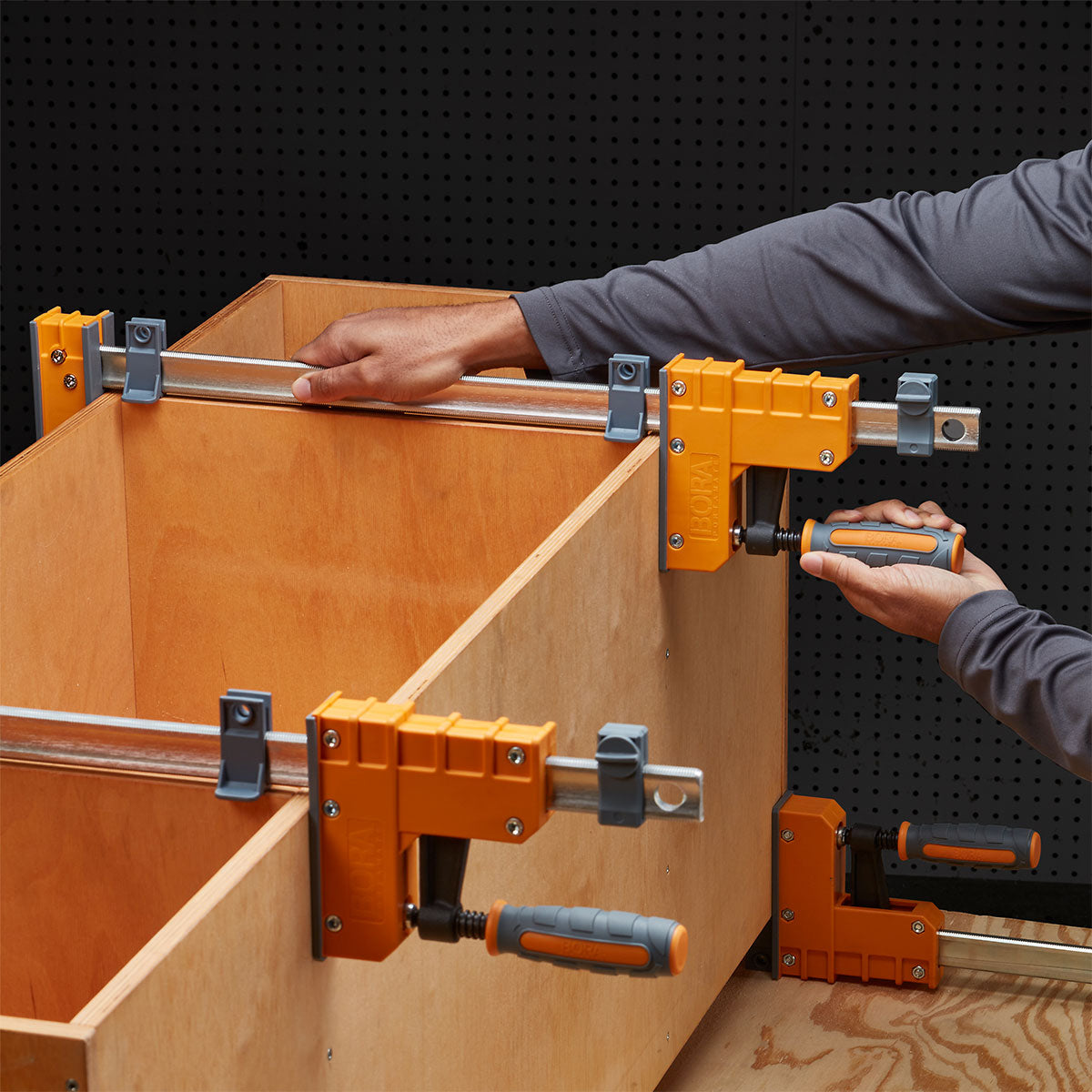 Bora Parallel Jaw Clamps – 2-Packs Open Box