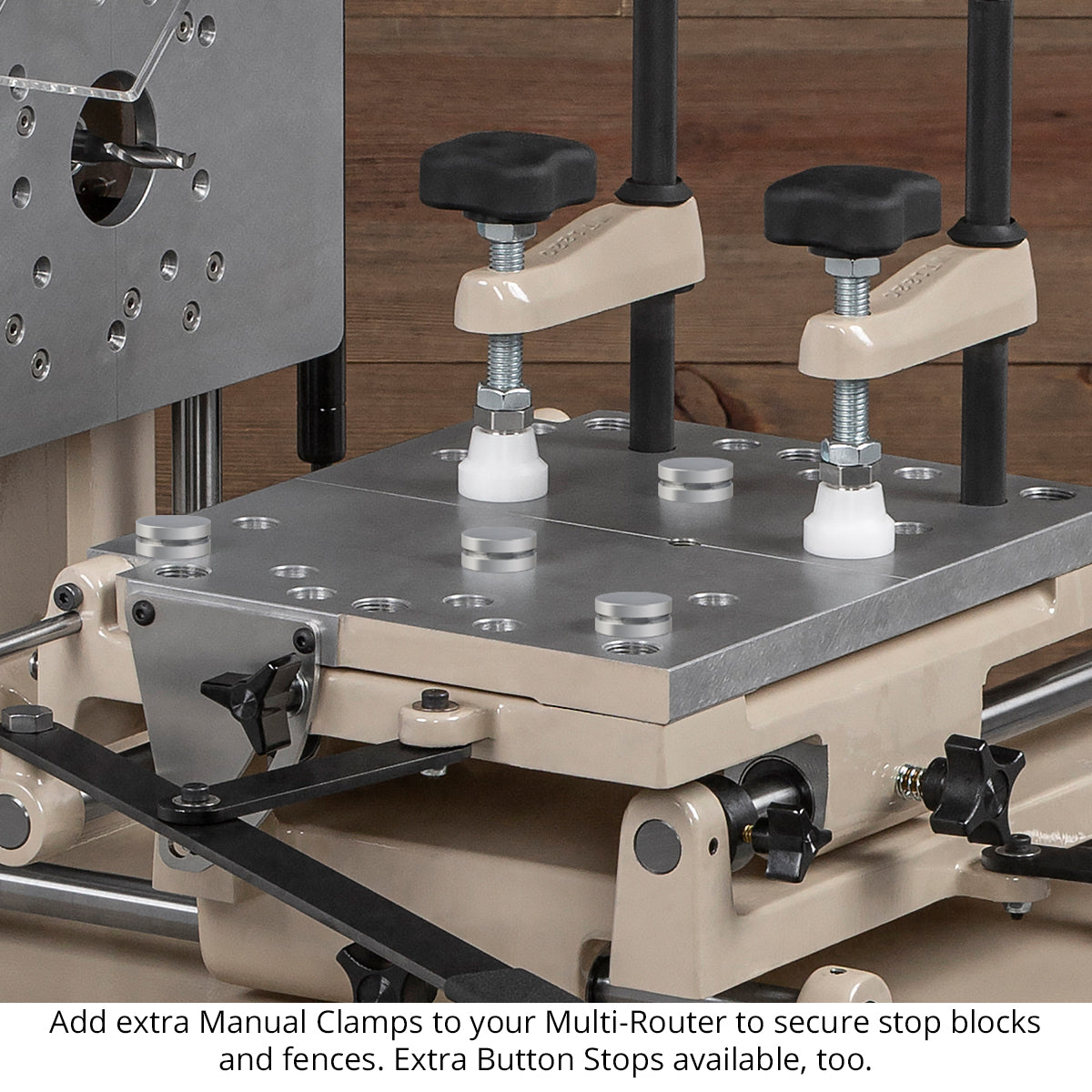 Multi-Router Button Stops