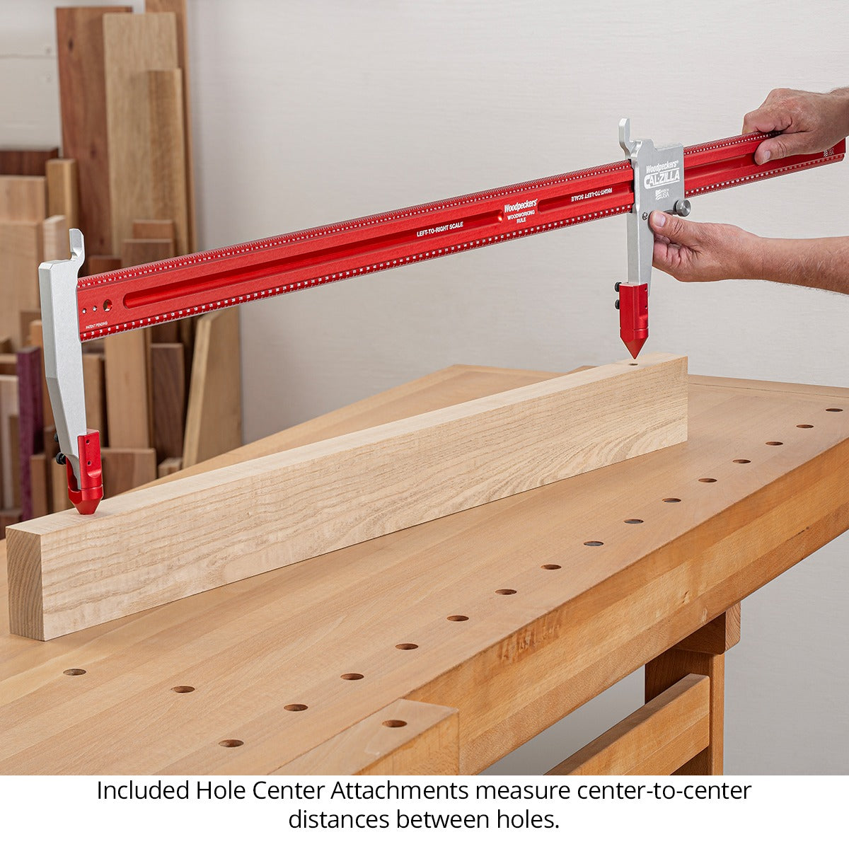 Cal-Zilla Woodworking Rule Caliper