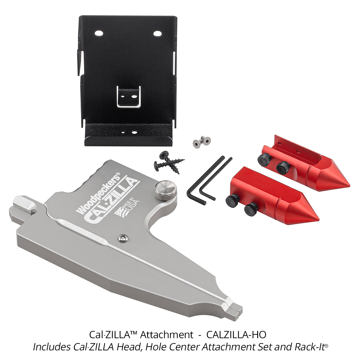 Cal-Zilla Woodworking Rule Caliper - Head & Center Attachment