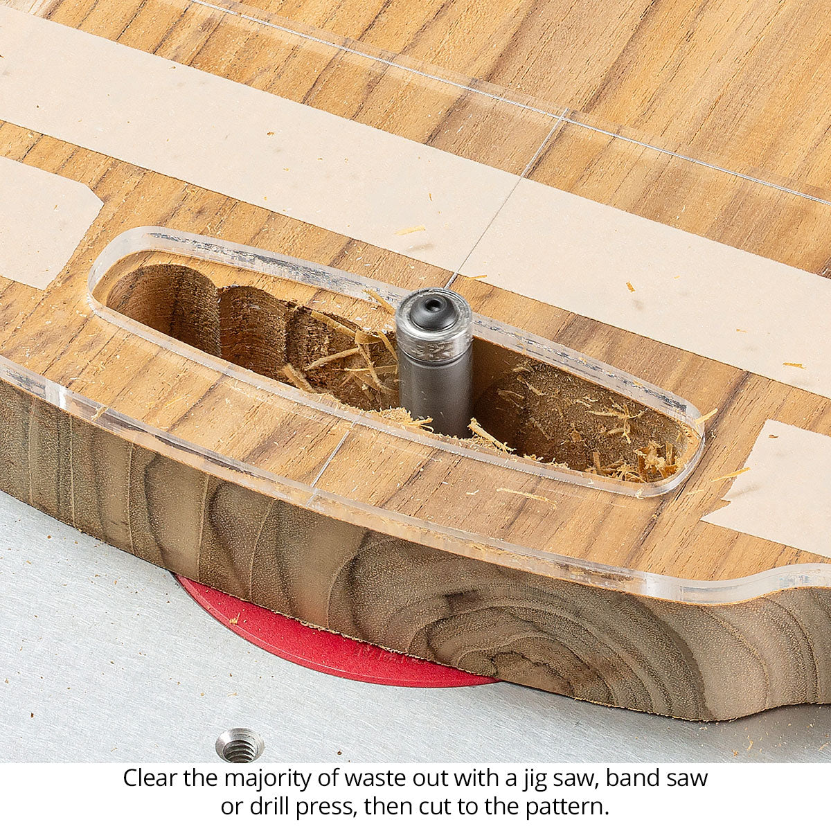 Flush Trim Router Bits - Carbide Tipped - 1/2 Diameter