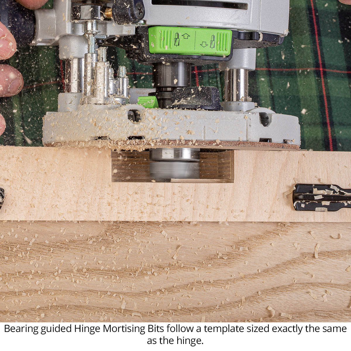 Hinge Mortising Router Bits - Carbide Tipped