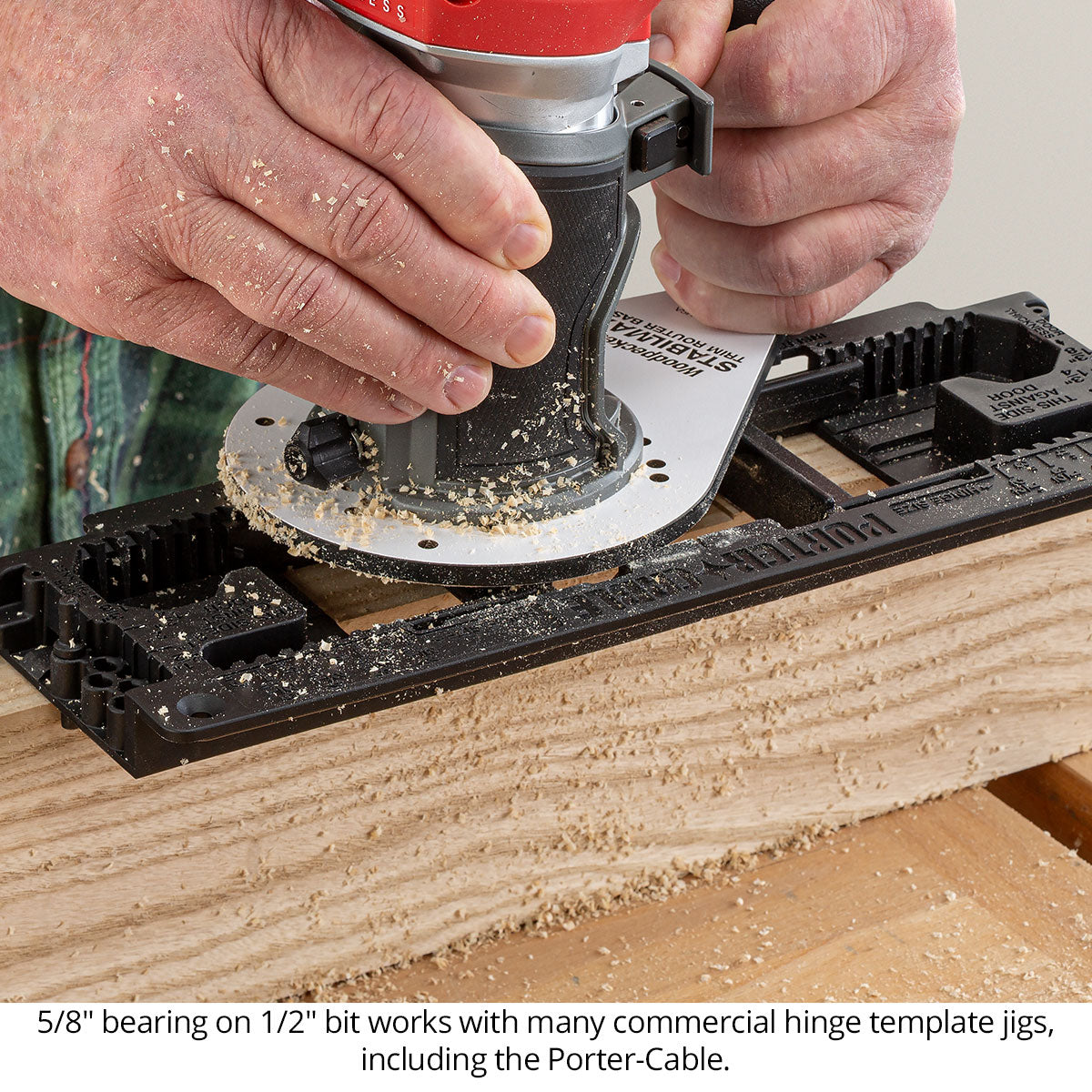 Hinge Mortising Router Bits - Carbide Tipped