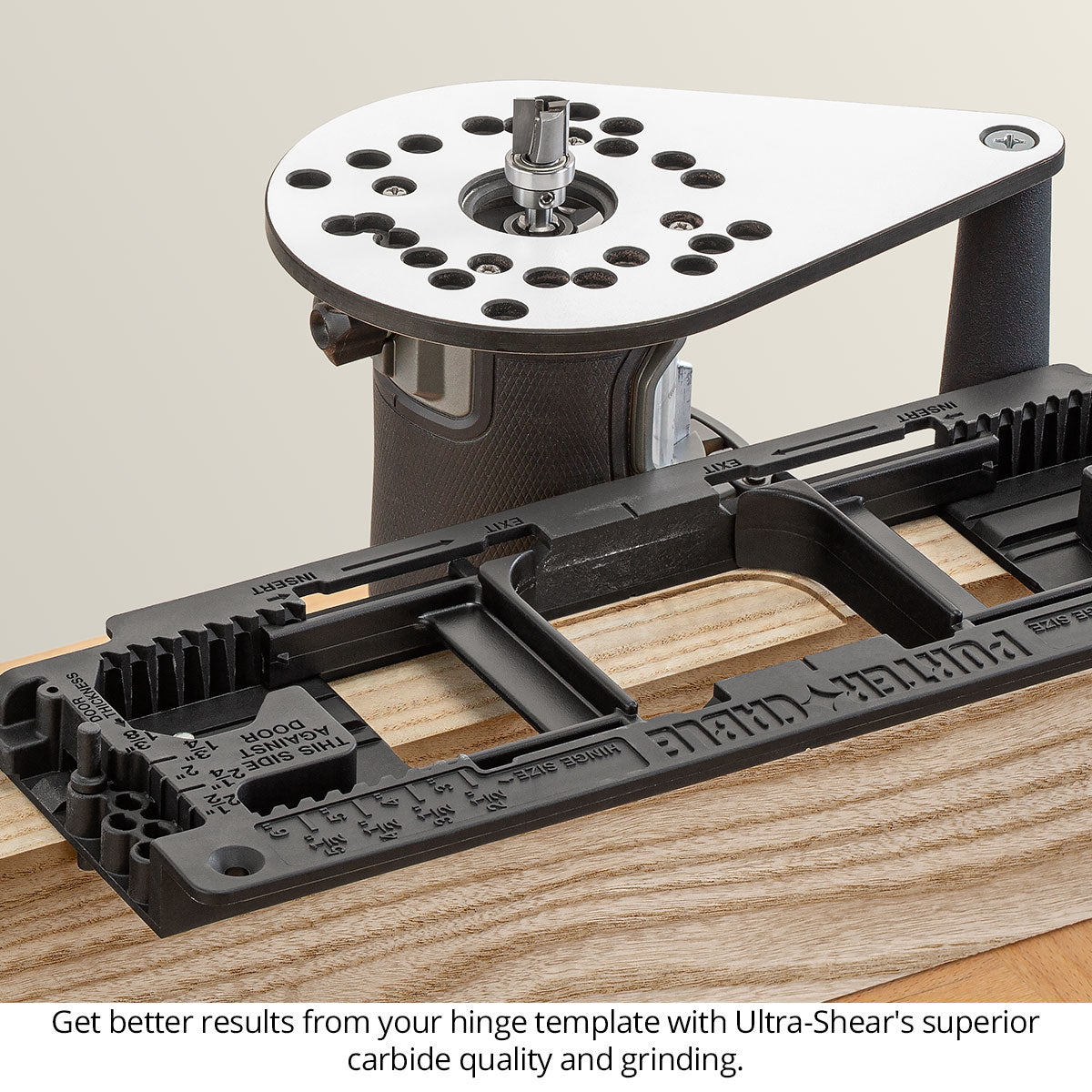 Hinge Mortising Router Bits - Carbide Tipped