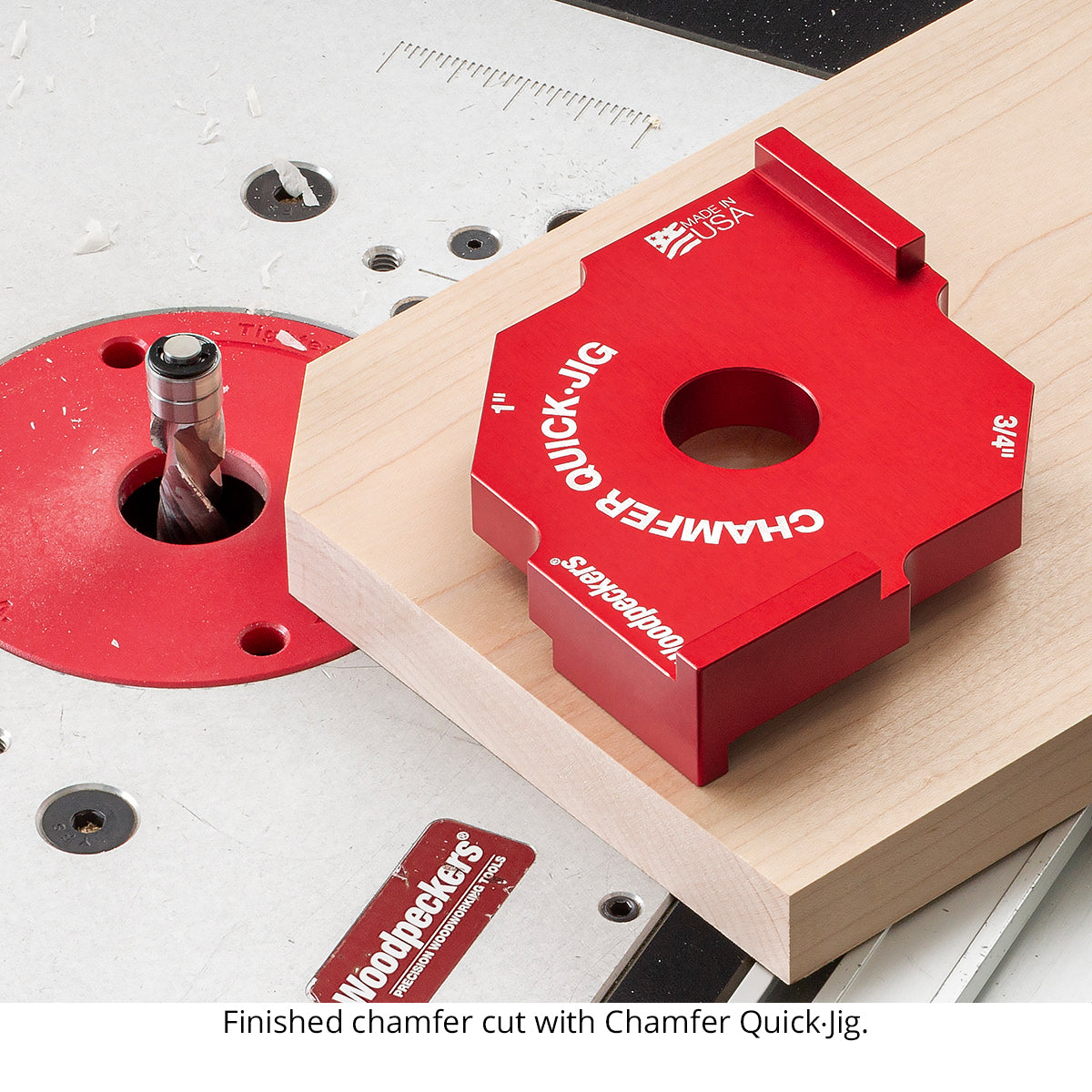 Chamfer and Radius Quick Jig