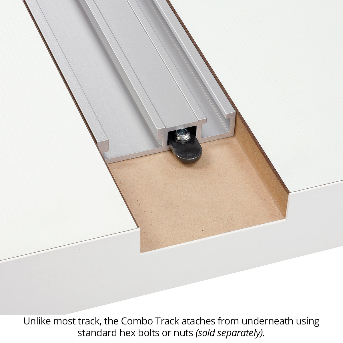 Combo Track - T-Slot & Miter Slot Track