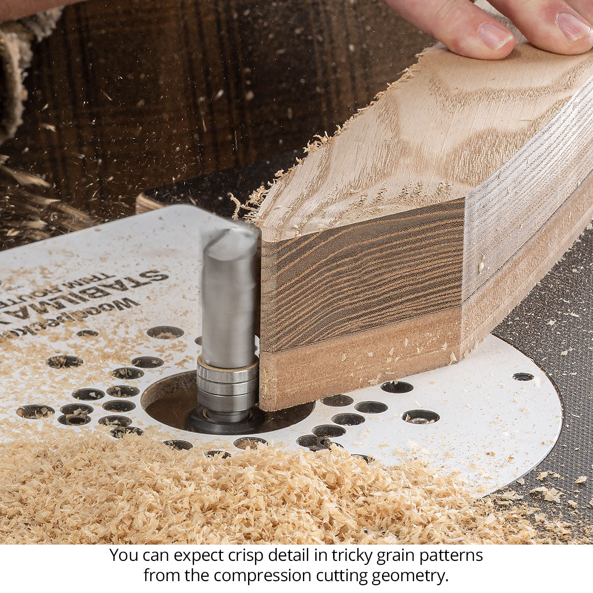 Compression Pattern & Mortising Router Bits - 1/2 Shank - Carbide Head - 2 Flute