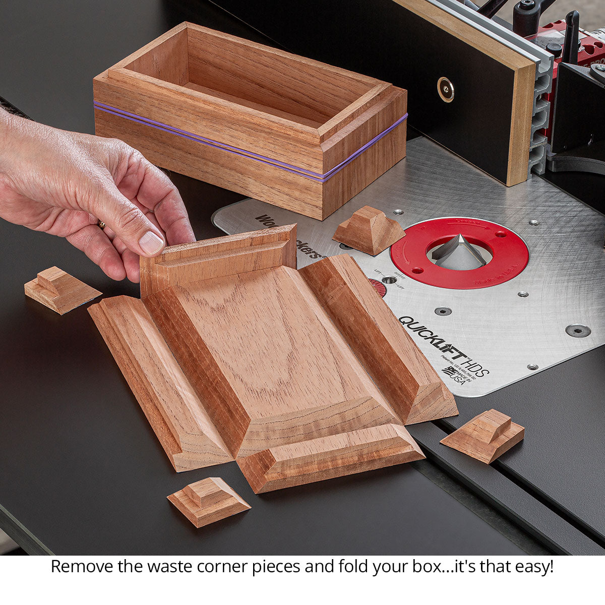 2-Flute, Carbide Tipped, V-Groove Bit Open Box